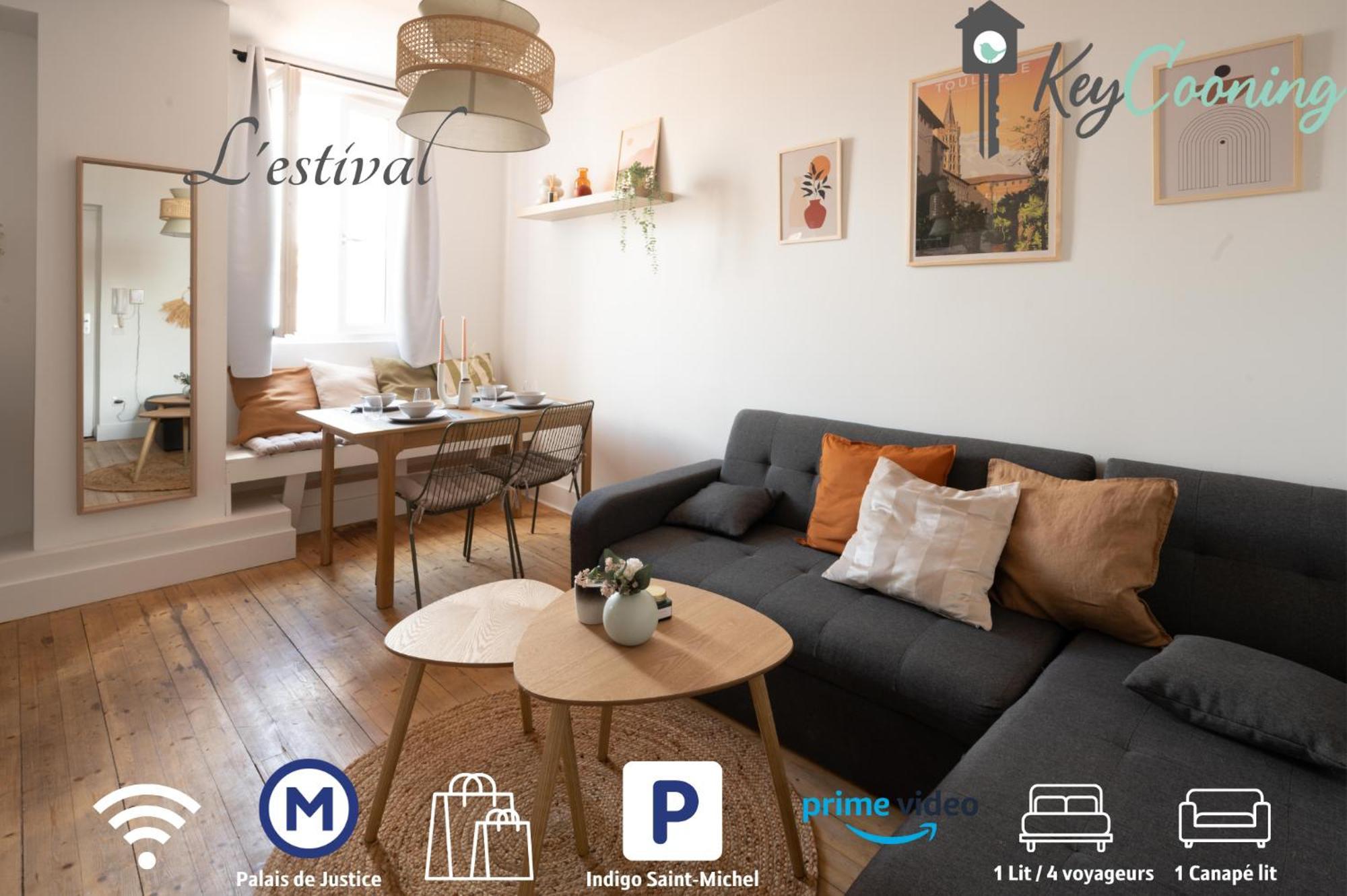 L'Estival Champetre - Metro Et Tramway A Cote Apartment Toulouse Exterior photo